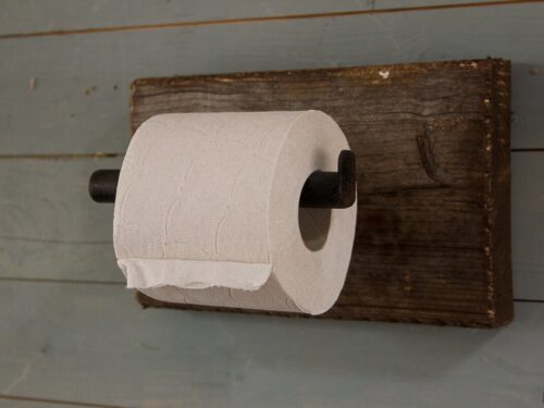 Treibholz WC-Papierhalter Kiek in