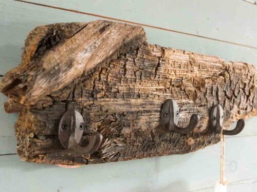 Treibholz Garderobe Steuerboard