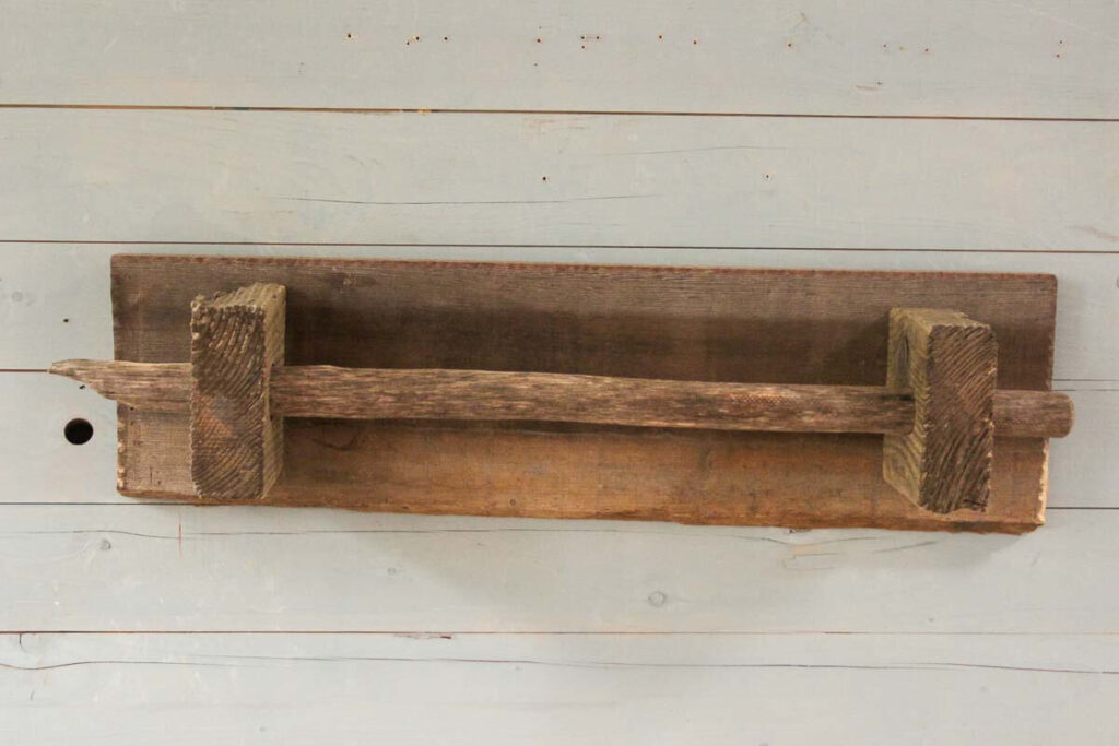 Strandseil-Toilettenpapierhalter Aus Holz – Weiß, Rustikal Mit Ablage, Bauernhaus-Deko
