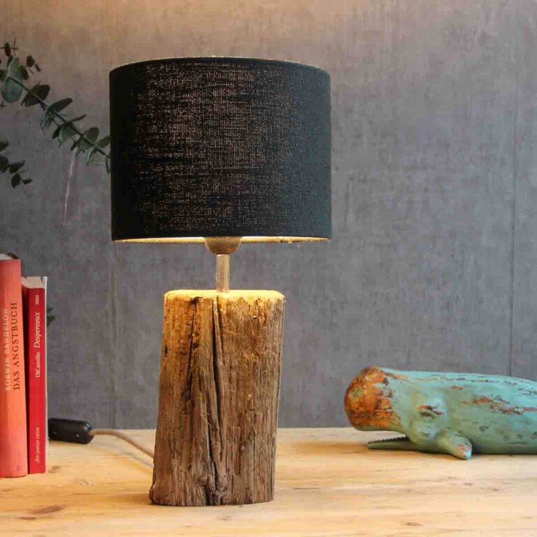 Treibholz Tischlampe Hafenmeister