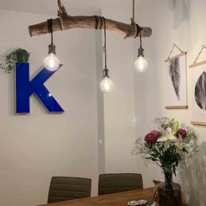 Treibholz Deckenlampe