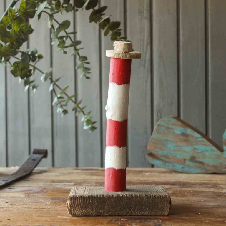 Treibholz Leuchtturm Nordlicht