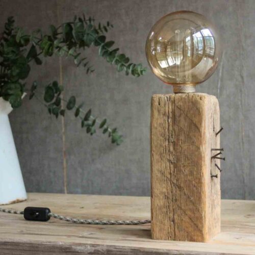 Treibholz Tischlampe Driftwood