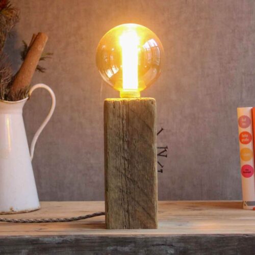 Treibholz Tischlampe Driftwood