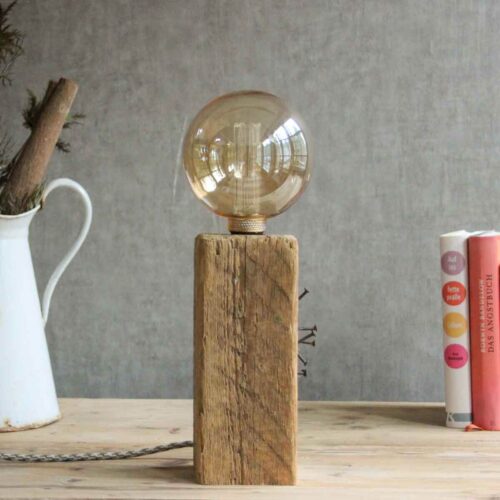 Treibholz Tischlampe Driftwood