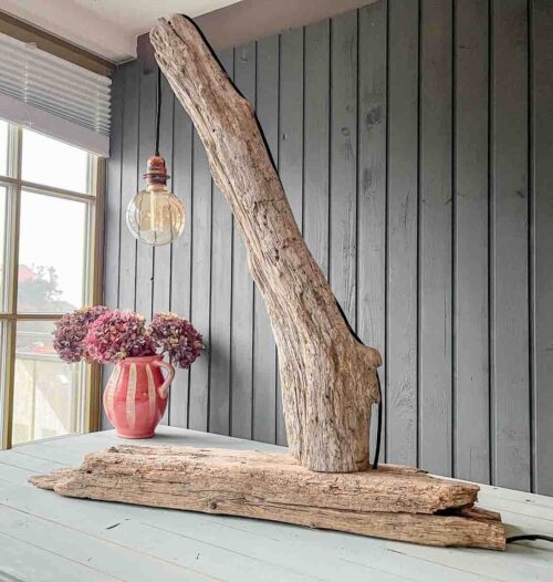 Treibholz Tischlampe Zwischendeck