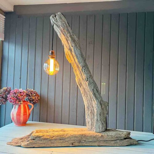 Treibholz Tischlampe Zwischendeck