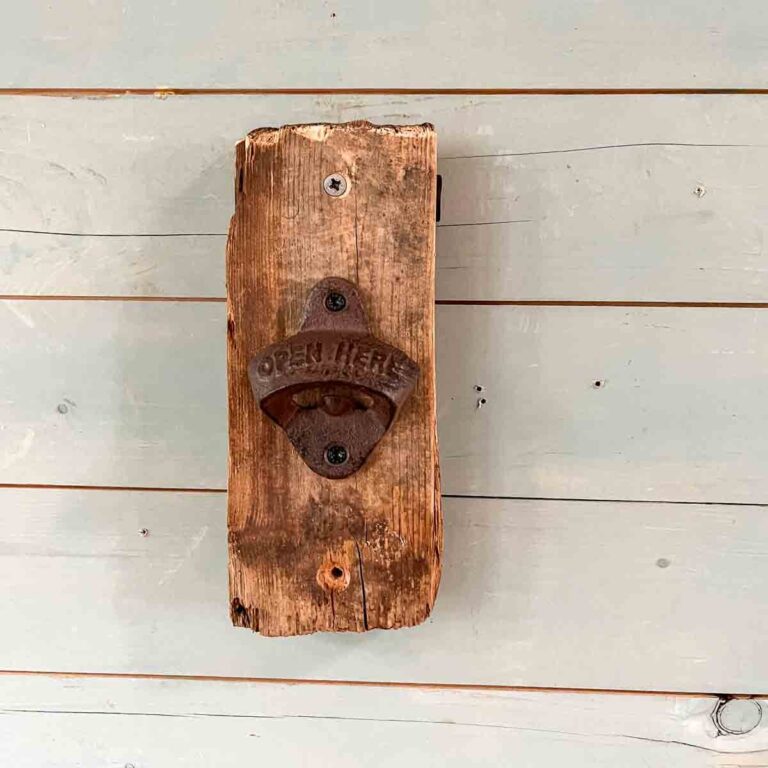 Treibholz Wandflaschenöffner Dwarslöpper