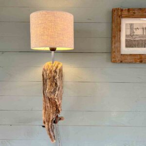 Treibholz Wandlampe Küstenglanz
