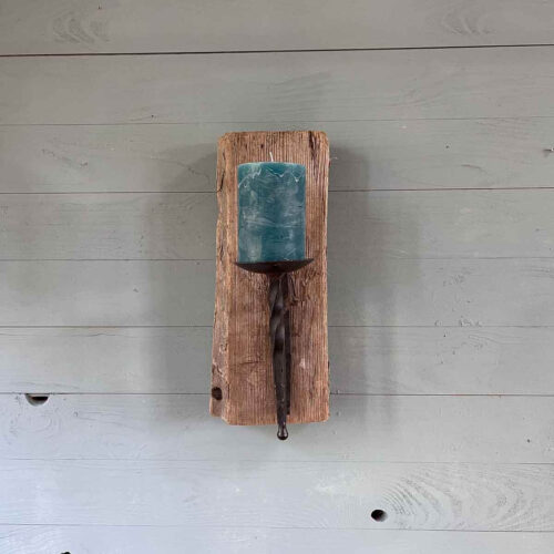 Treibholz Wandkerzenhalter Nordseebriese – Bild 3