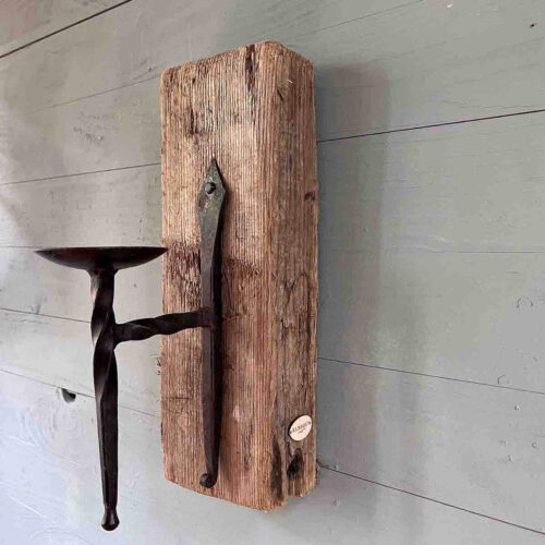 Treibholz Wandkerzenhalter Nordseebriese – Bild 4