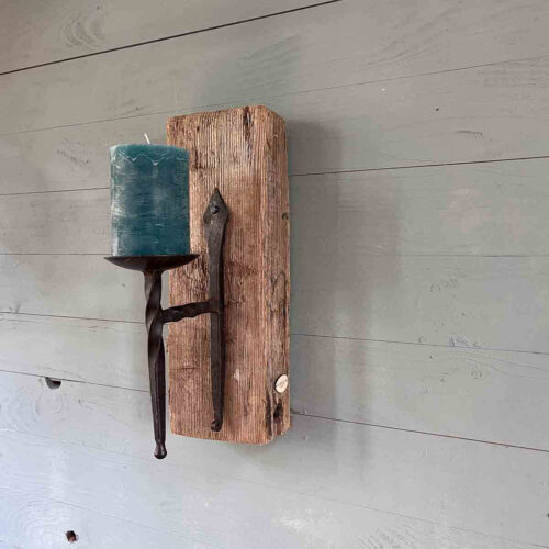 Treibholz Wandkerzenhalter Nordseebriese – Bild 5