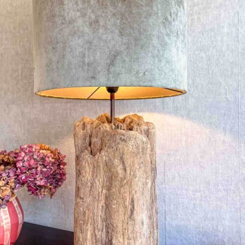 Treibholz Lampe Anker