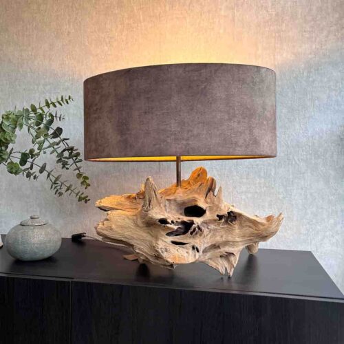 Treibholz Lampe Hafenkapitän