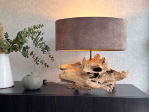 Treibholz Lampe Hafenkapitän