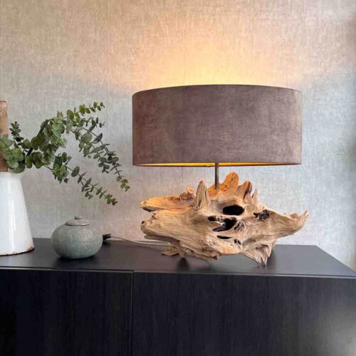 Treibholz Lampe Hafenkapitän