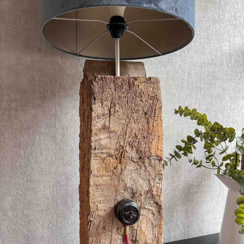 Treibholz tischlampe Holzgeflüster