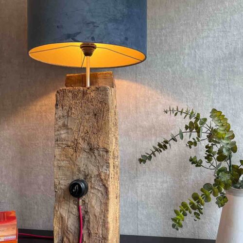 Treibholz tischlampe Holzgeflüster