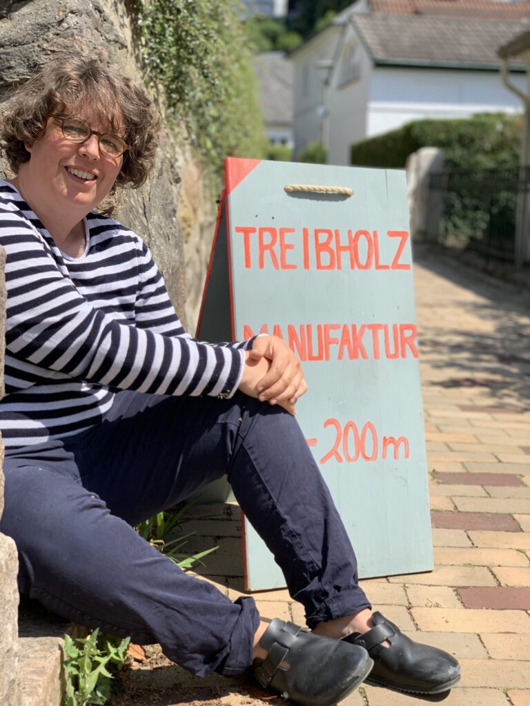 Francisca Schmidt vom Treibholz Atelier in Hamburg Blankenese
