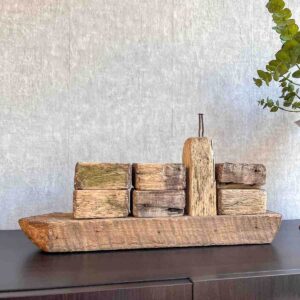 Treibholz Containerschiff