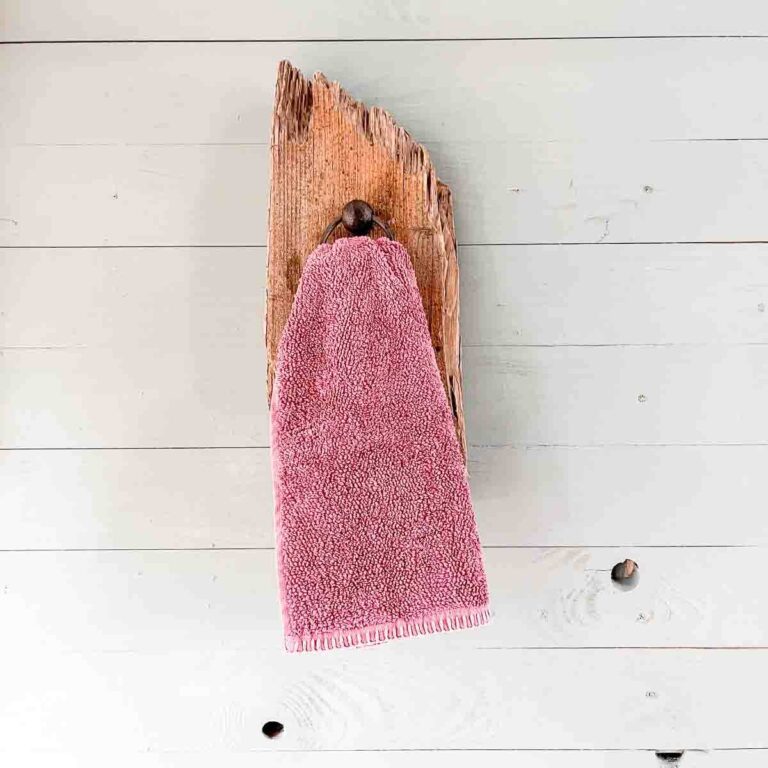 Treibholz Handtuchhalter Rettungsring