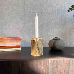 Treibholz Kerzenhalter Strandfeuer