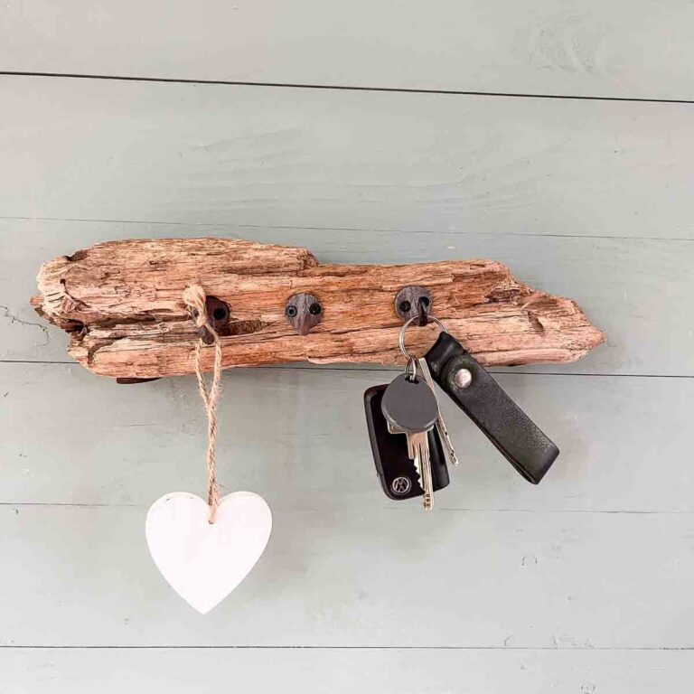 Treibholz Schlüsselbrett Ankerplatz