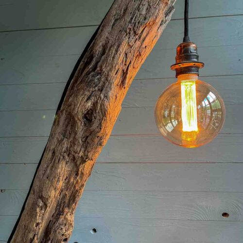Treibholz Lampe Zwischendeck