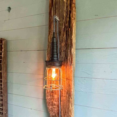 Treibholz Wandlampe Dünenlicht