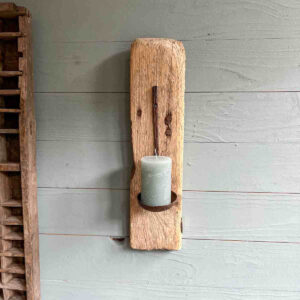 Treibholz Wandkerzenhalter Küstenidylle