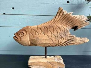 Treibholz Fisch Elbflosse