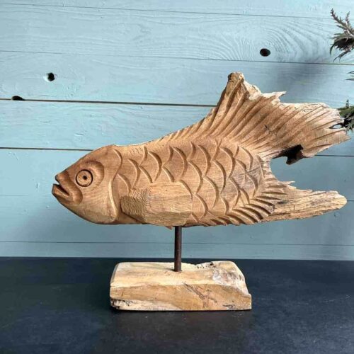 Treibholz Fisch Elbflosse