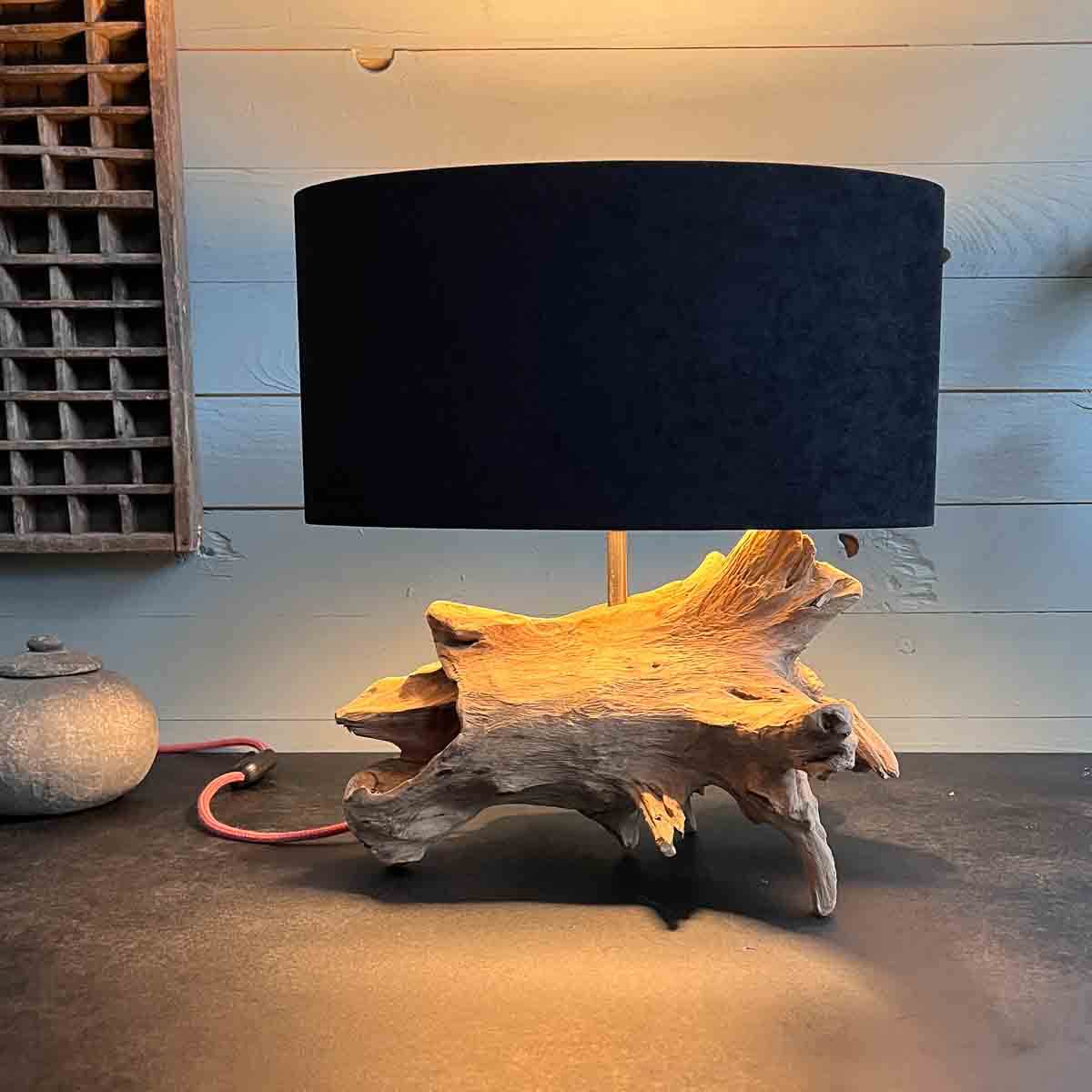 Treibholz Lampe Dünensand