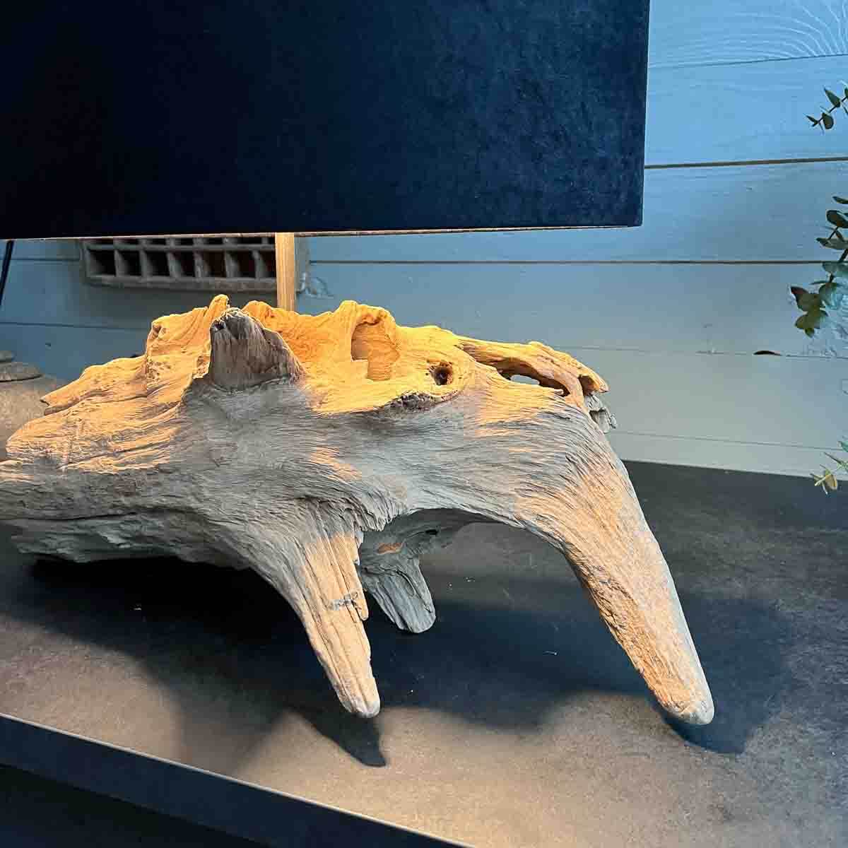 Treibholz Lampe Dünensand