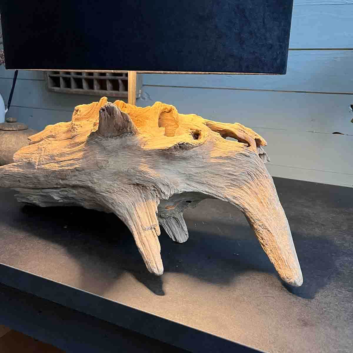 Treibholz Lampe Dünensand