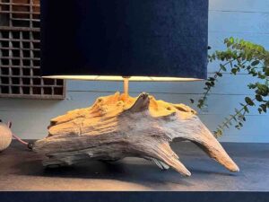 Treibholz Lampe Dünensand