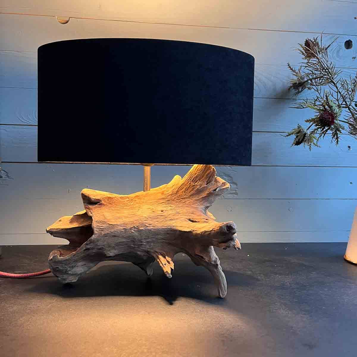 Treibholz Lampe Hafenkapitän
