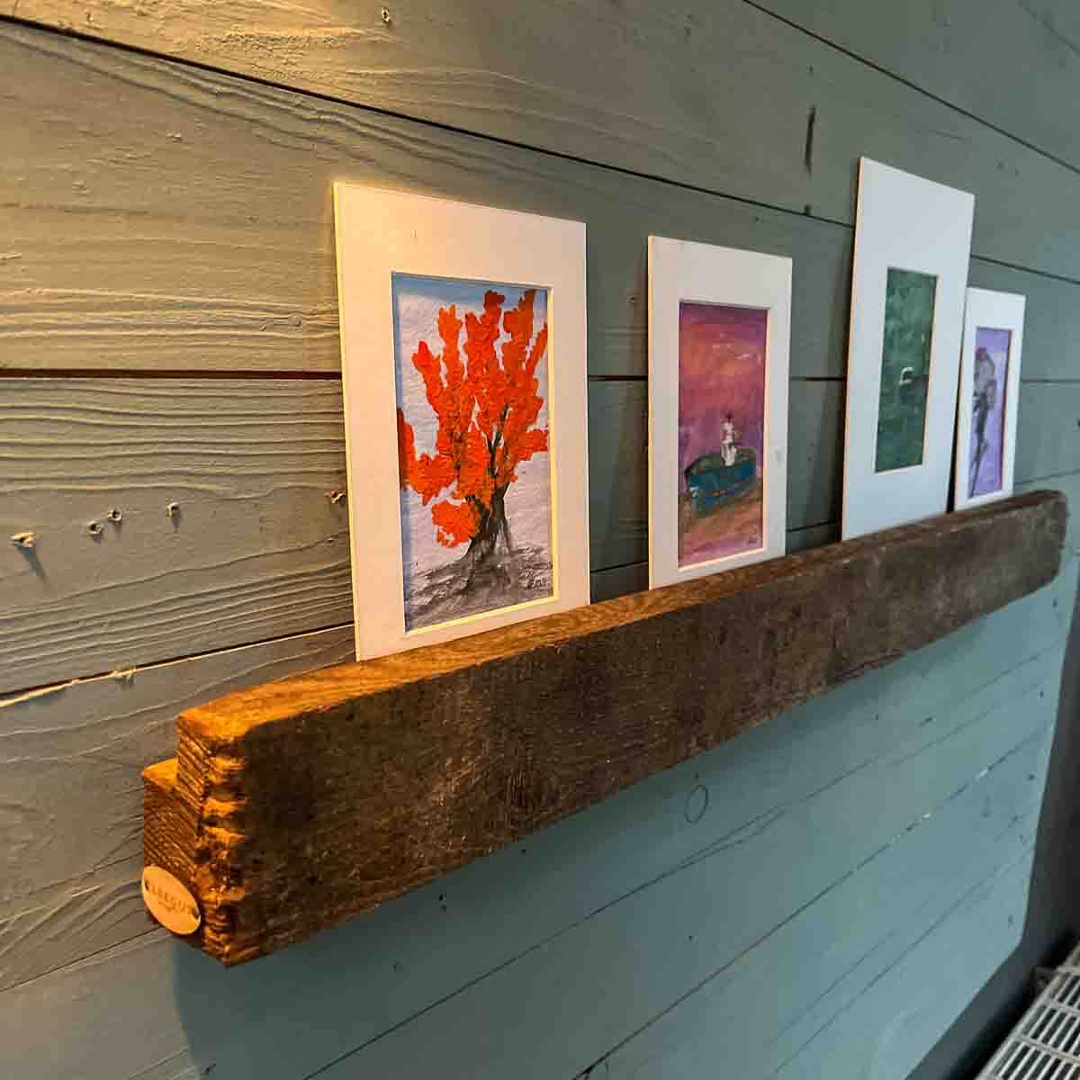 Treibholz Bilderleiste Schleuse