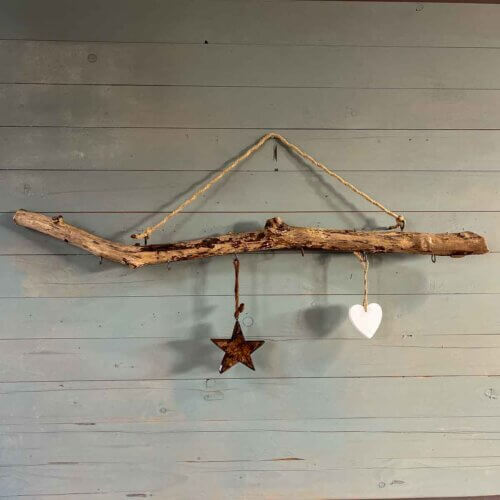 Treibholz Deko Ast Nordlicht