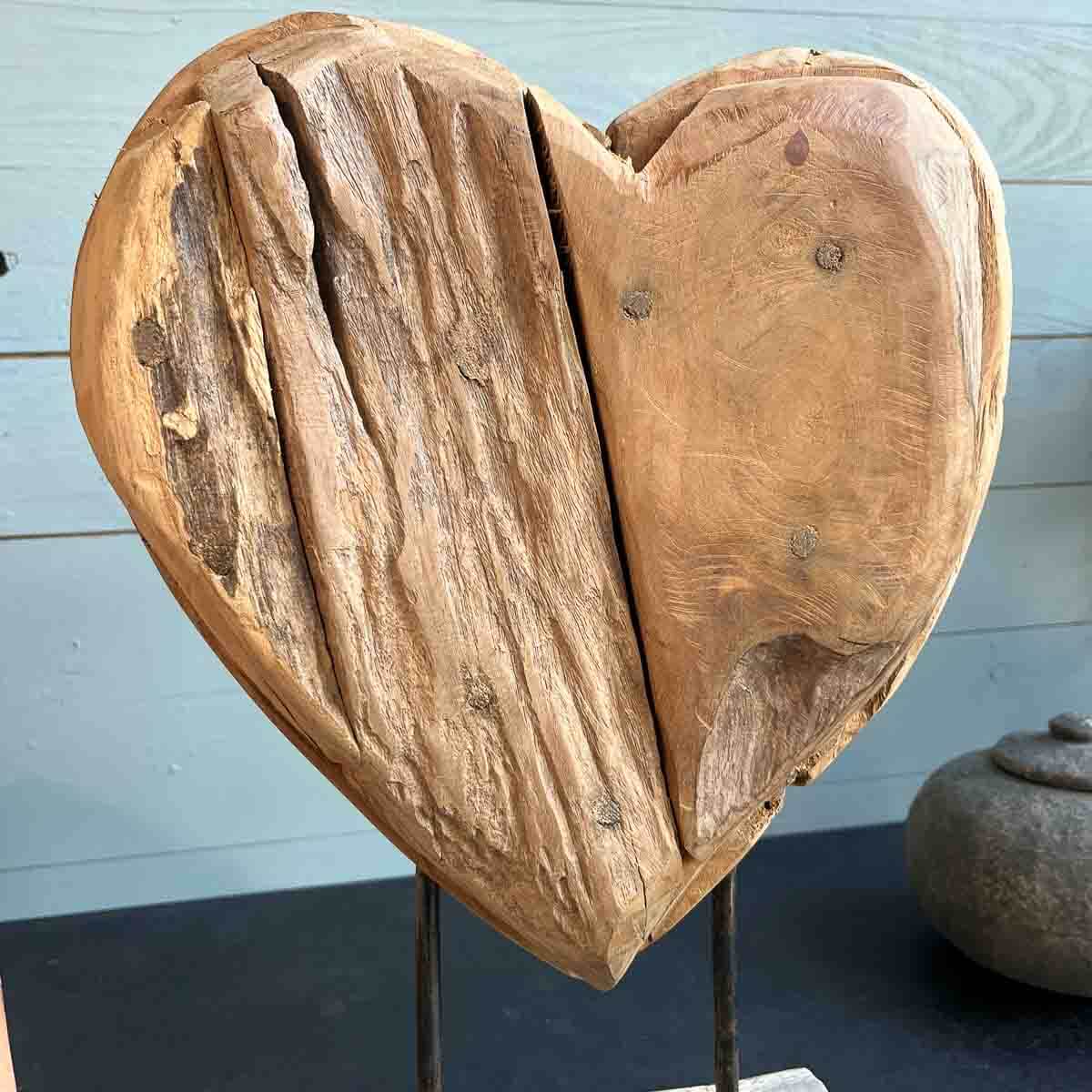 Treibholz Herz Seefahrerherz