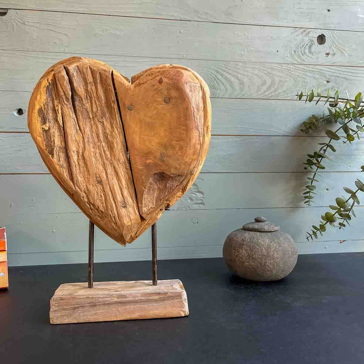 Treibholz Herz Seefahrerherz
