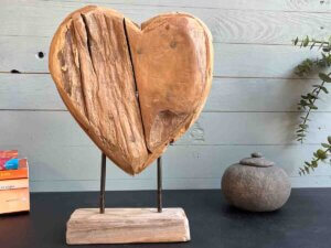 Treibholz Herz Seefahrerherz