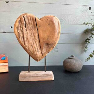 Treibholz Herz Seefahrerherz