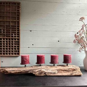 Treibholz Kerzenständer Kajütenlicht