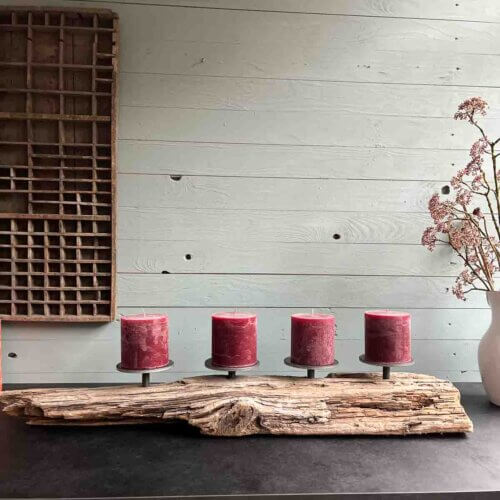 Treibholz Kerzenständer Kajütenlicht