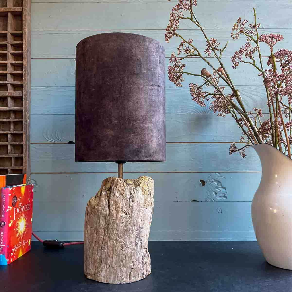 Treibholz Lampe Ebbe