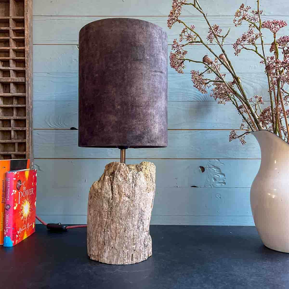 Treibholz Lampe Ebbe