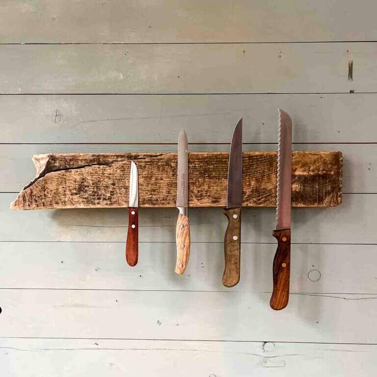 Treibholz Magnetbrett Wellenschliff