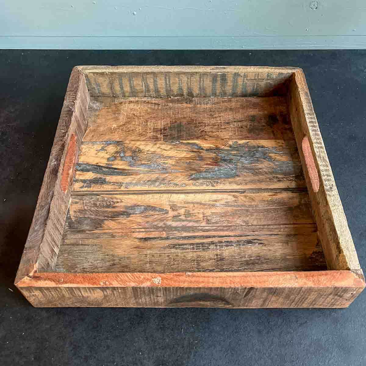 Treibholz Tablett Hafenkuss