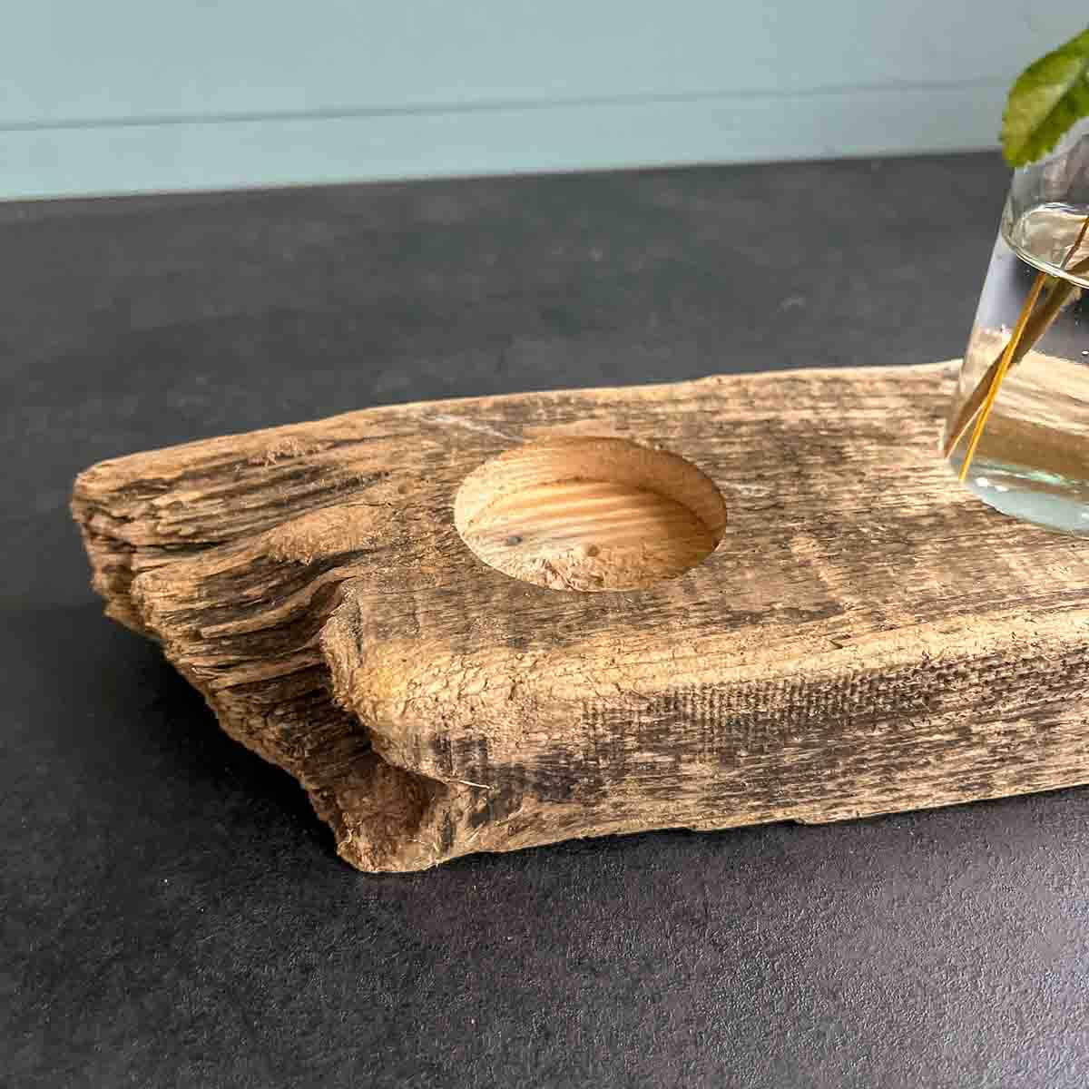 Treibholz Vase Alte Liebe